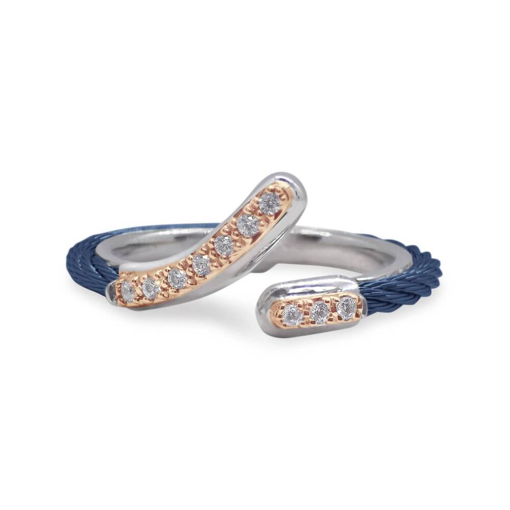 NEW DISC women's passback ring in blueberry
